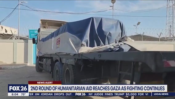Humanitarian aid reaches Gaza; fighting continues