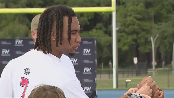 CJ Stroud hosts youth football camp
