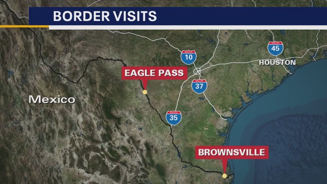 Joe Biden, Donald Trump both visiting Texas Thursday