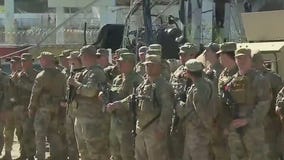 Why did Trump visit Shelby Park in Eagle Pass?