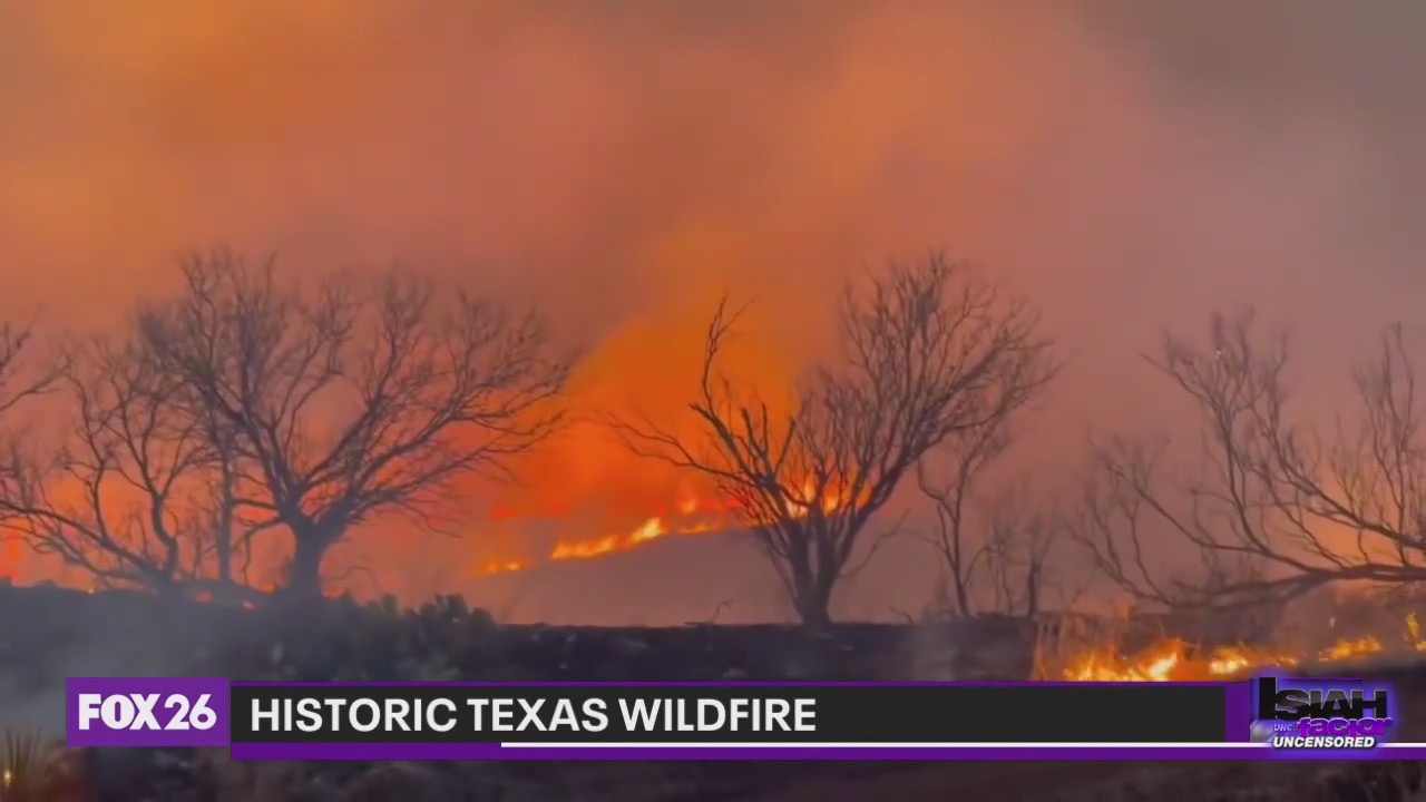 Efforts underway to put out historic Texas wildfire