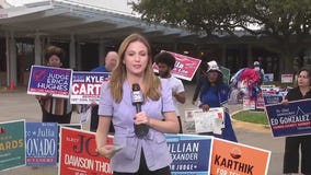 Houston voters cast ballots in primary election