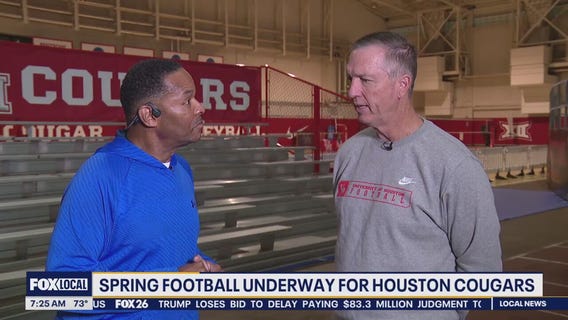Spring football underway for Houston Cougars