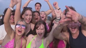 Spring breakers flock to Galveston for festivities