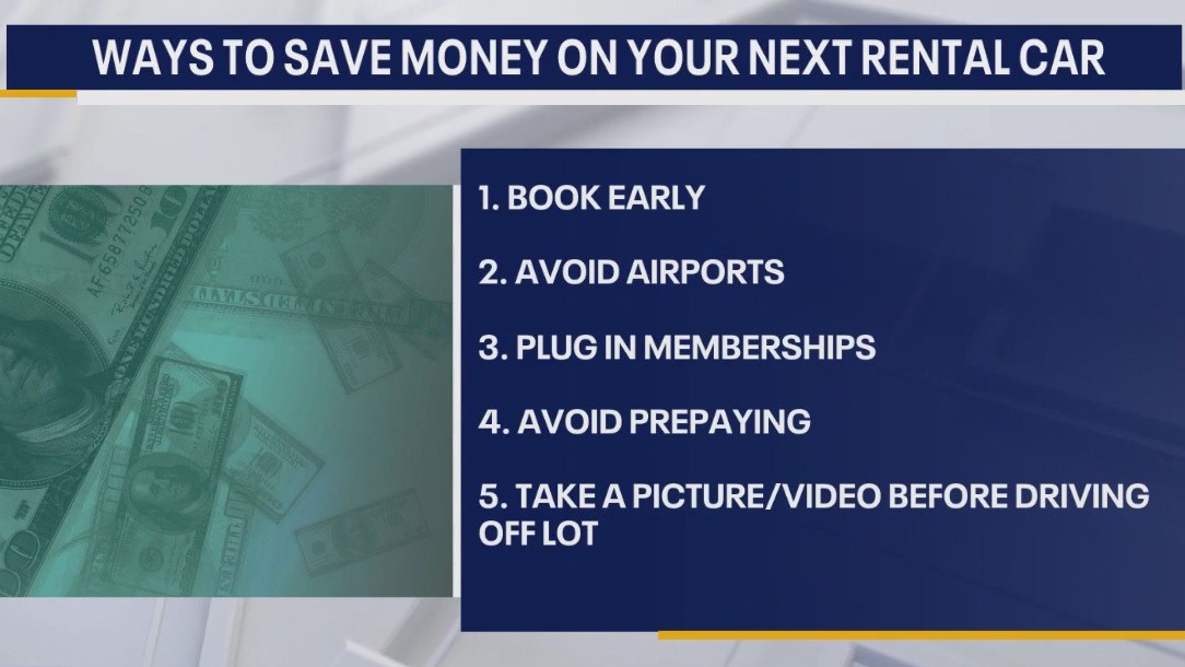 Ways to save money on your next rental car