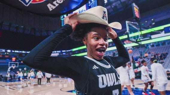 Rice Owls' women's basketball victory over North Texas