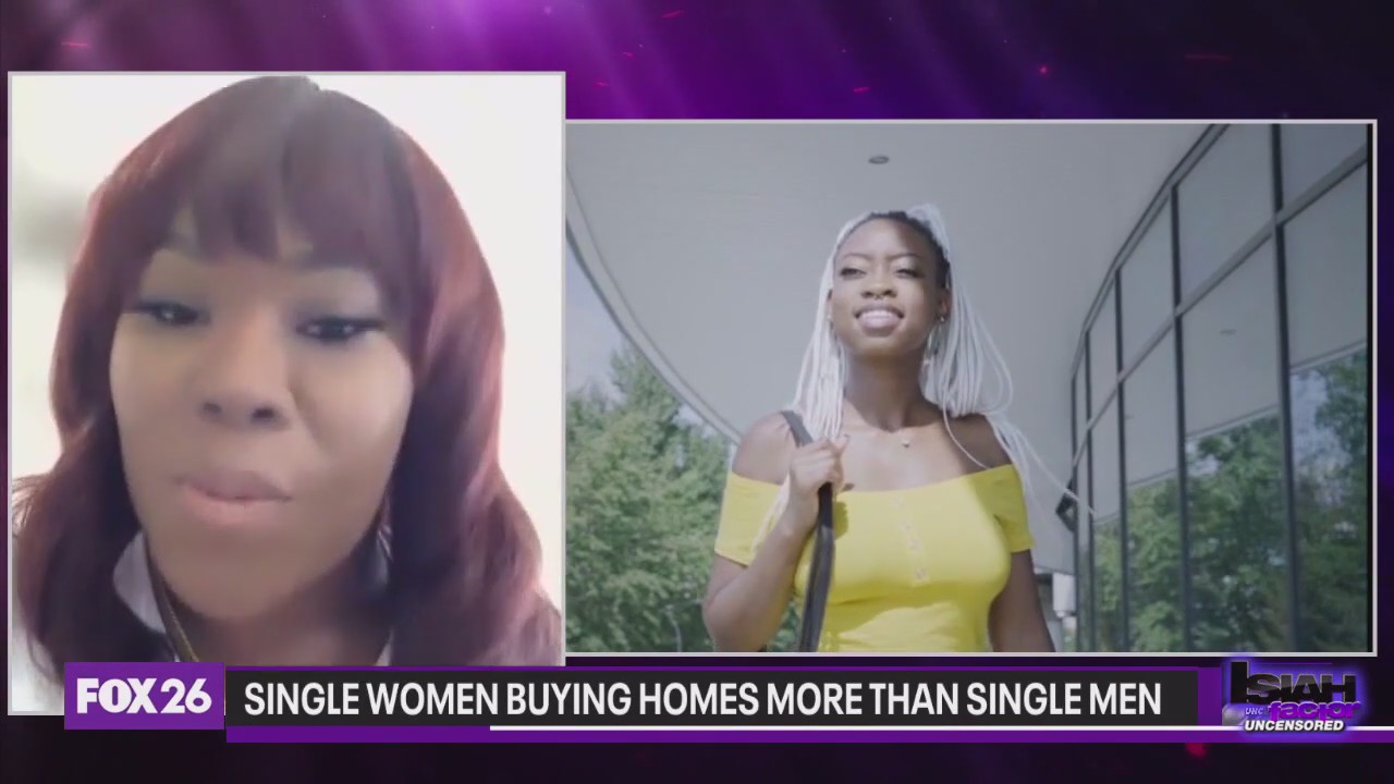 Single women are buying homes at a higher rate