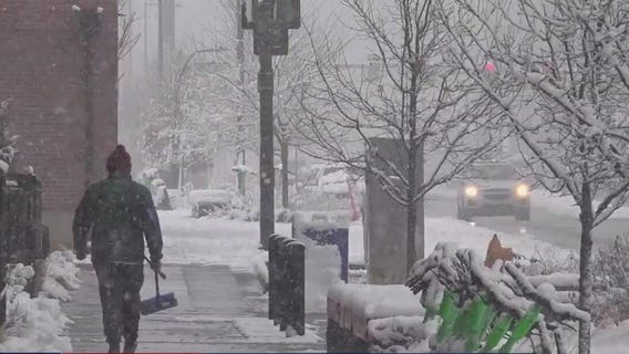 Denver, Colorado deals with heavy snow
