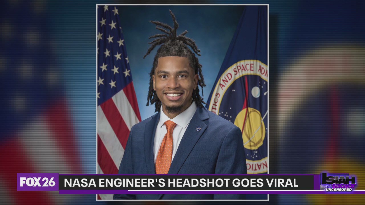 NASA engineer with locs; headshot goes viral