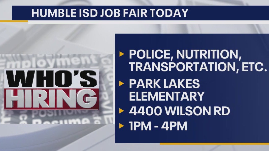 Humble ISD holding job fair Monday