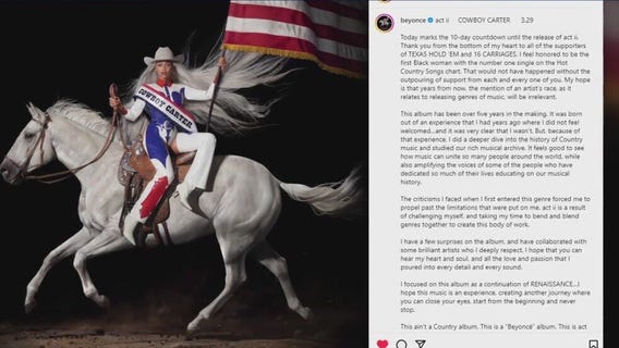 Beyonce Cowboy Carter listening party happening March 29