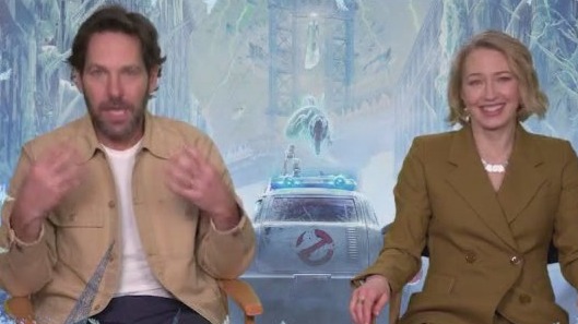 Backstage w/ Ghostbusters: Frozen Empire