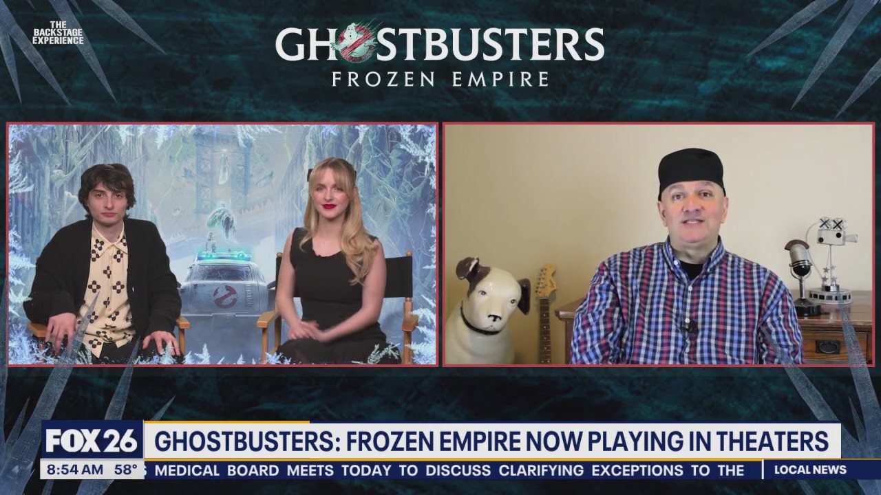 Backstage with 'Ghostbusters: Frozen Empire'