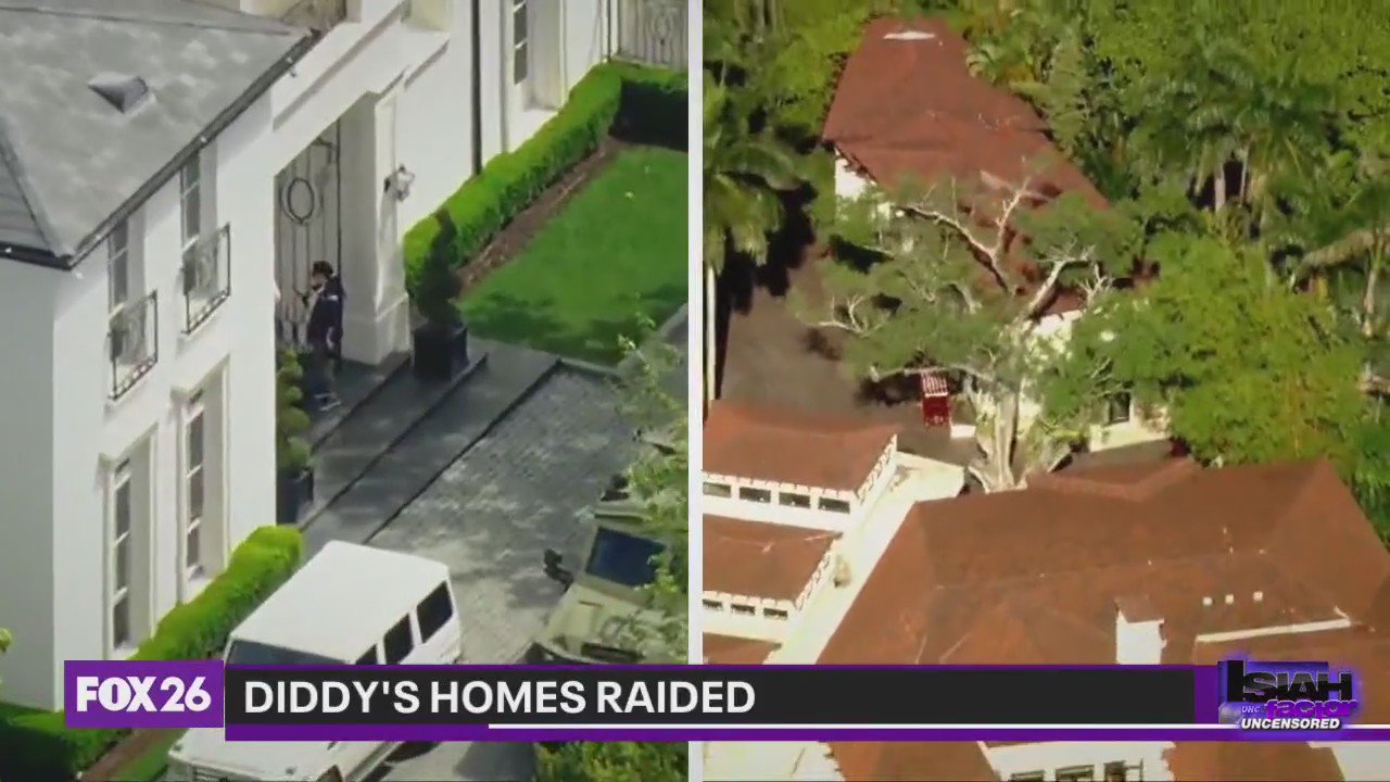 Diddy's home raided by federal agents