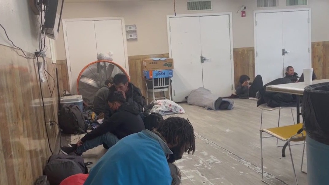 Shelters for migrants reach tipping point