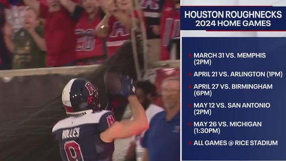 Houston Roughnecks kickoff UFL season Sunday at home