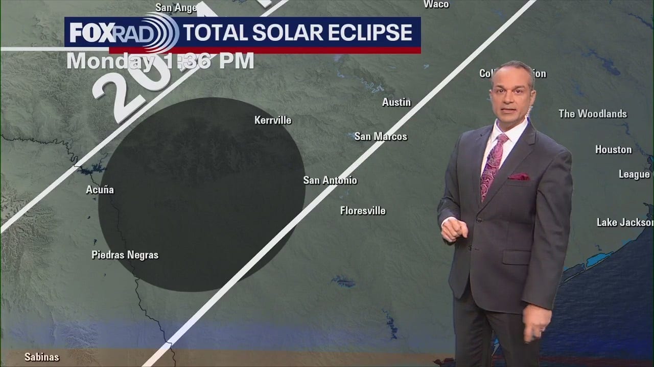 Cloudy skies could impact viewing the Solar Eclipse in Texas