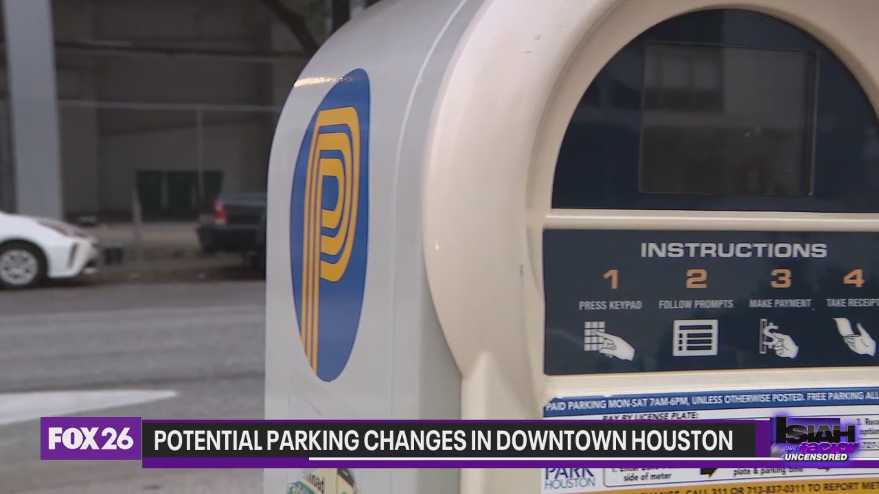 Potential parking meter changes in Houston