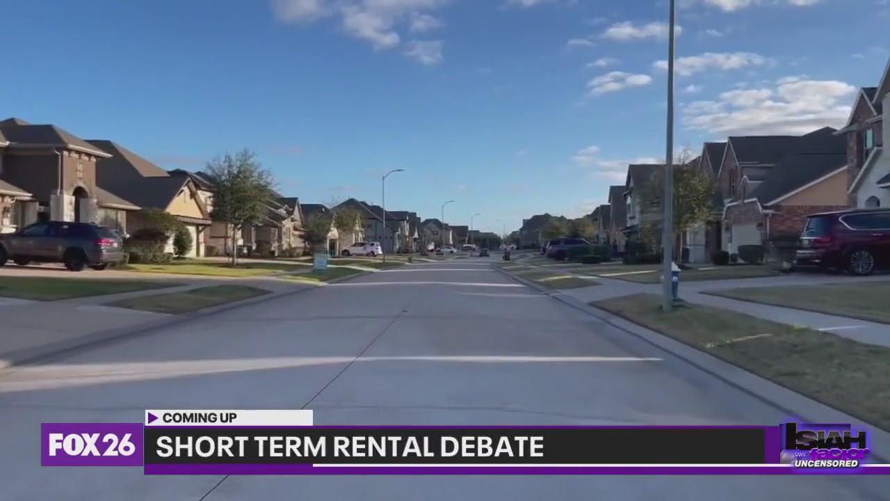 Short term rental debate