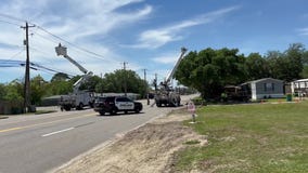 School bus crashes into La Marque home
