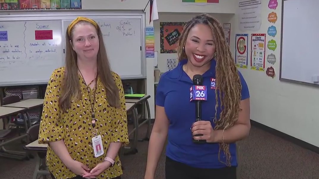 Crosby ISD students learning about solar eclipse