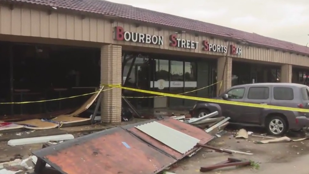 Overnight storm in Katy causes major damage