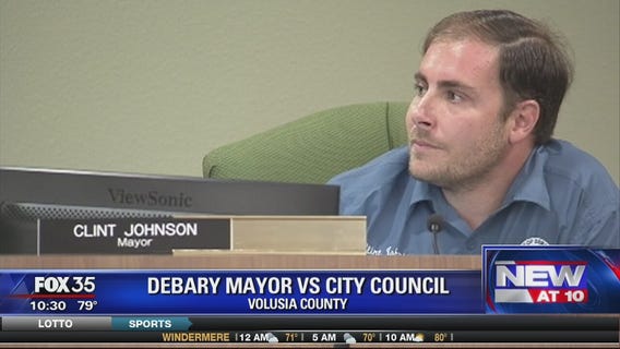 Drama between DeBary mayor and council