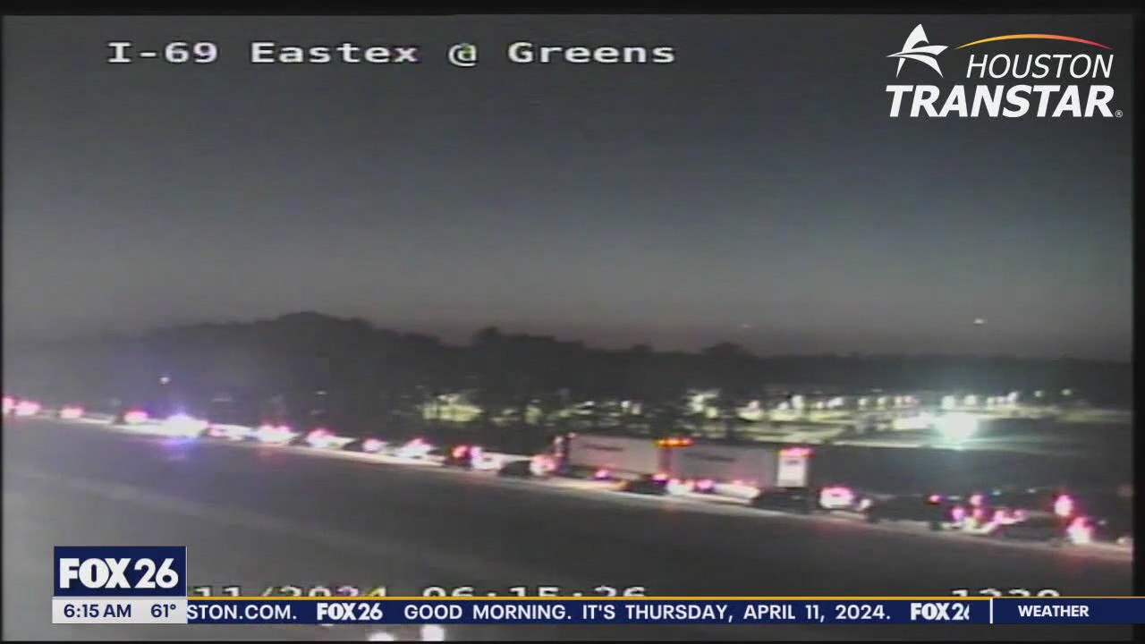 Crash on Eastex Freeway at Rankin | FOX 26 Houston