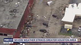 Severe weather strikes Greater Houston area