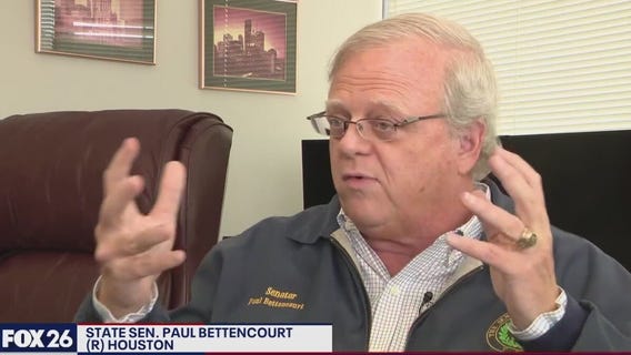 State Sen. Paul Bettencourt reacts to Uplift Harris program
