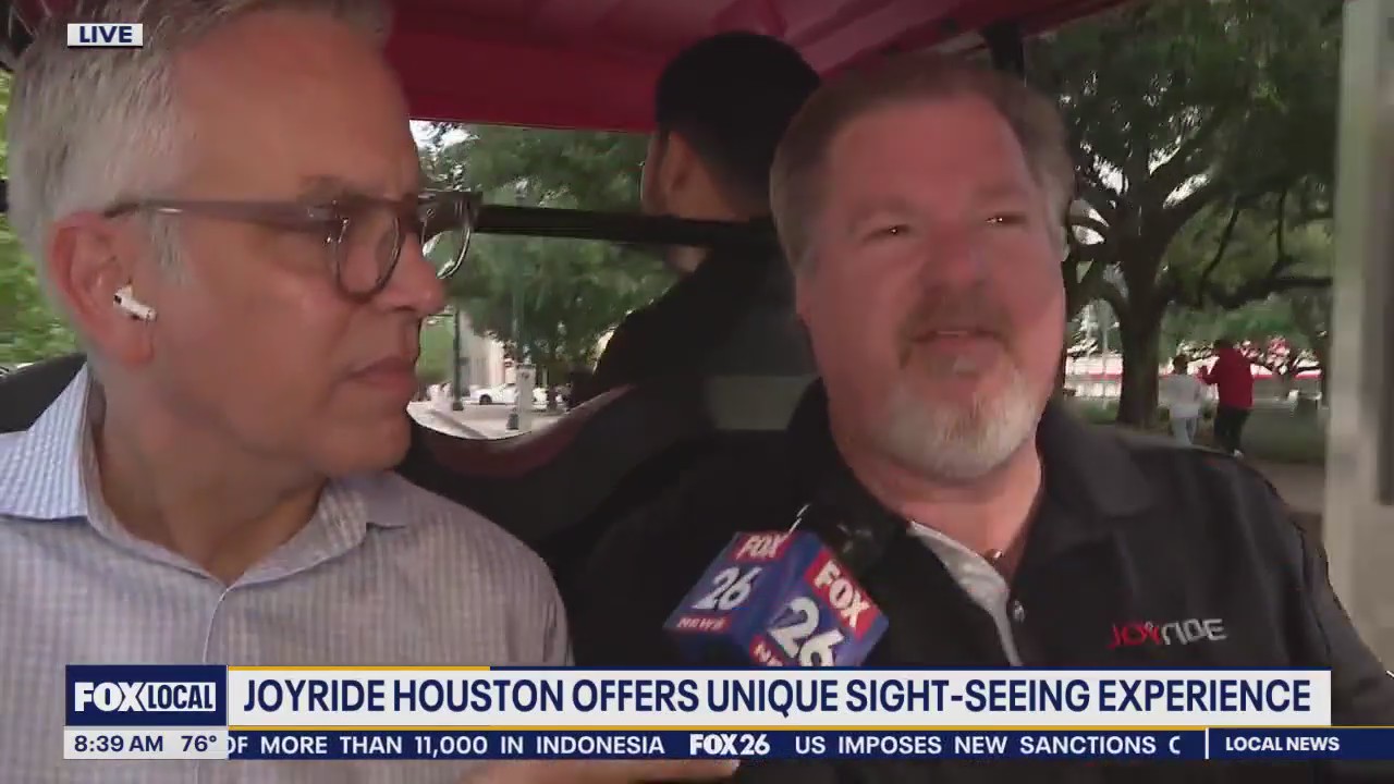 Joyride Houston offers unique sight-seeing tours