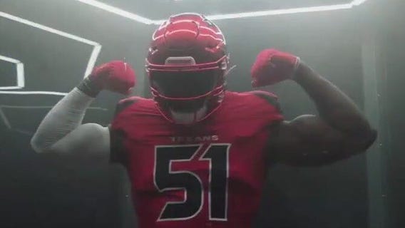 Texans' historic jerseys