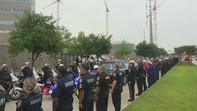 Procession for fallen HCSO Deputy John Coddou