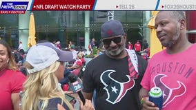 Houston Texans fans ready for NFL Draft