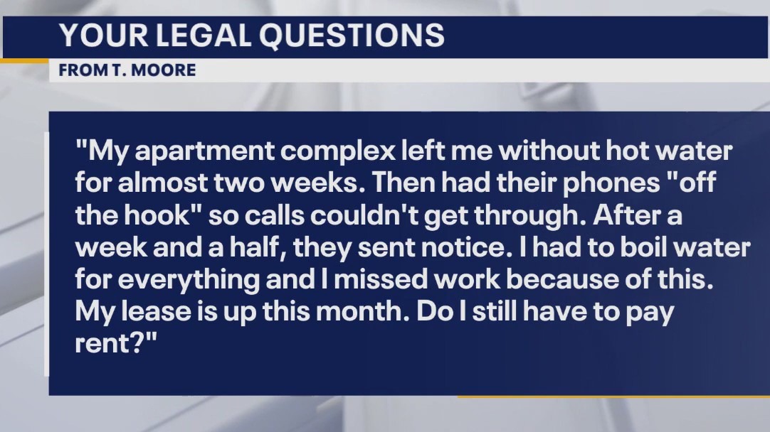 Your Legal Questions: April 25, 2024