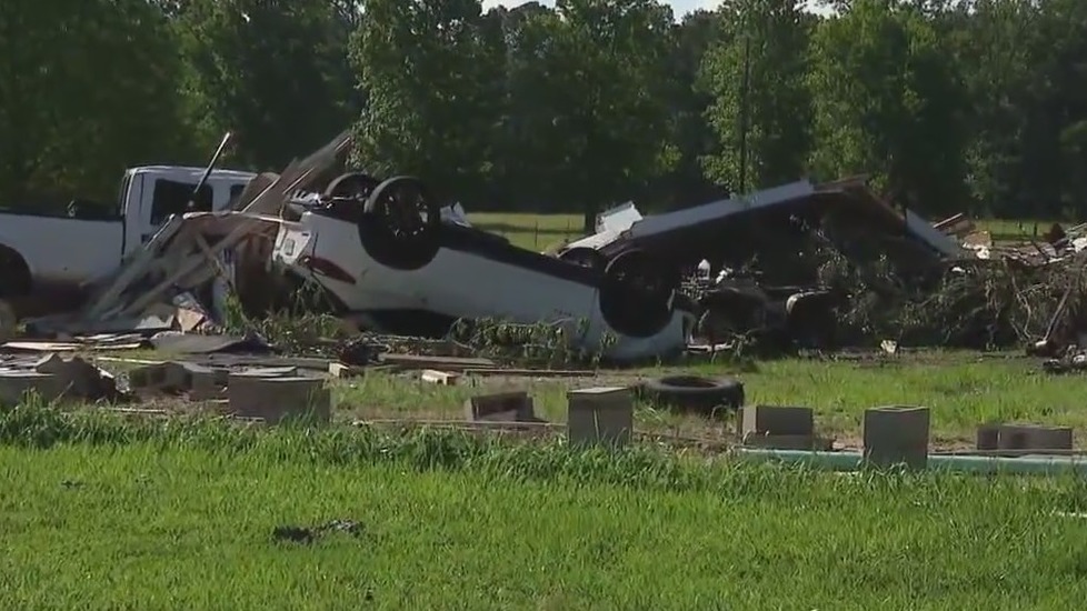 Tornado in Trinity leaves behind path of destruction
