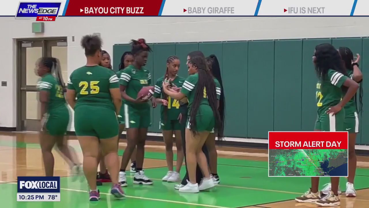 Houston Texans supporting female student athletes