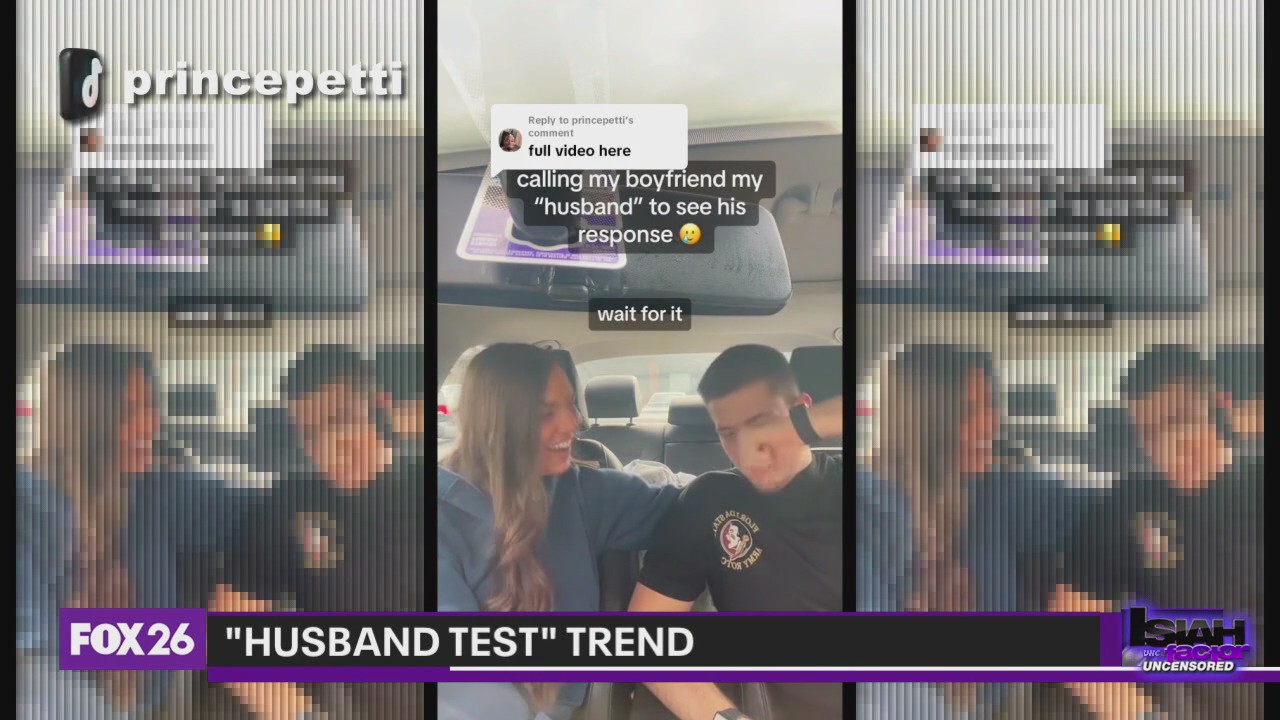 Testing your boyfriend for a reaction