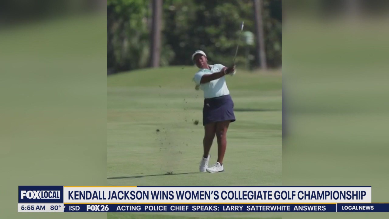 Kendall Jackson wins women's collegiate golf championship