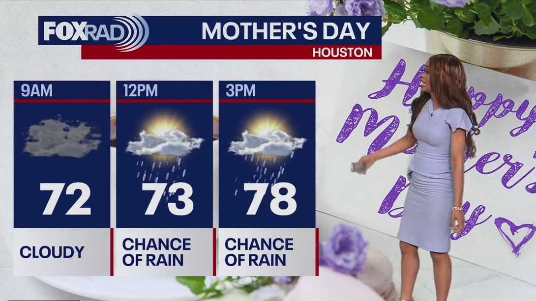 FOX 26 Houston Latest Mother's Day Forecast