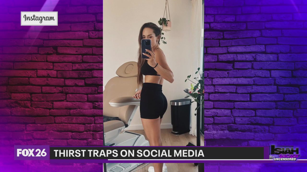 Thirst traps on social media