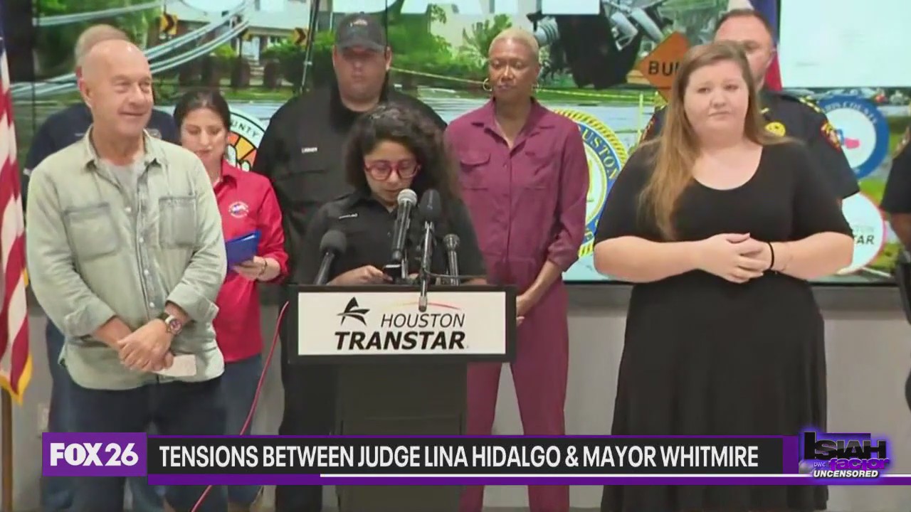 VIDEO: Tensions between Hidalgo and Whitmire