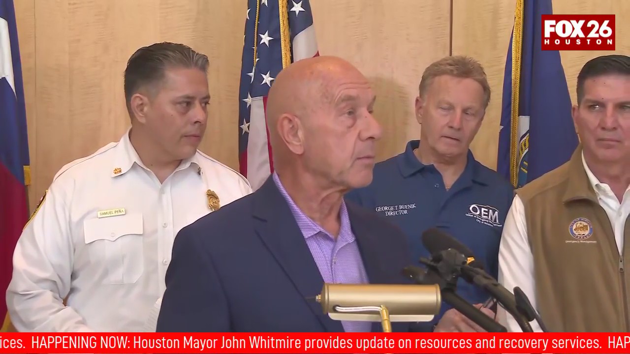 Houston mayor on storm recovery, resources