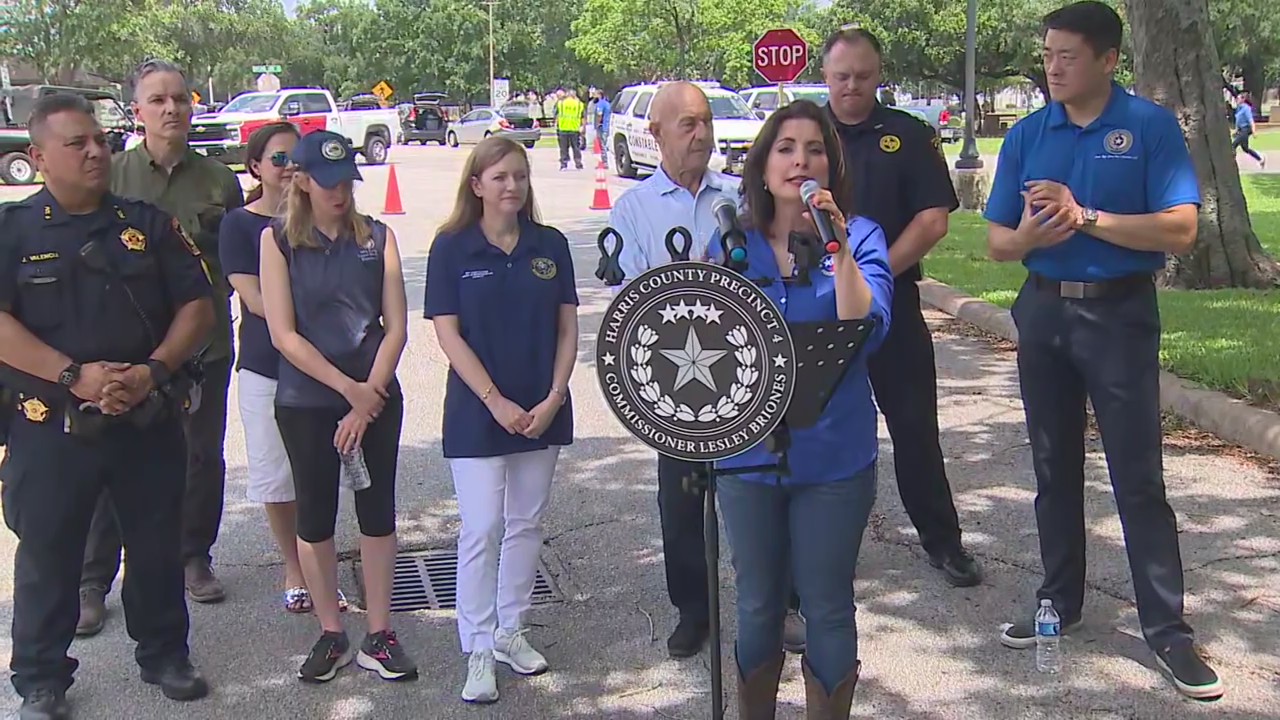 Houston, Harris County leaders on relief efforts
