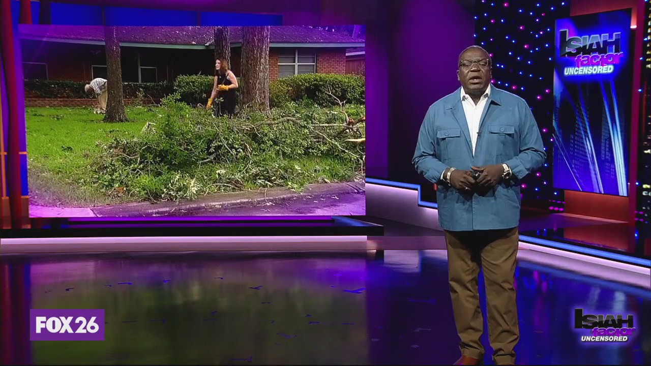 Houston residents wait for power to be restored