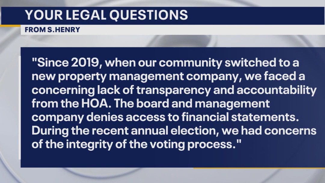 Your Legal Questions: May 21, 2024