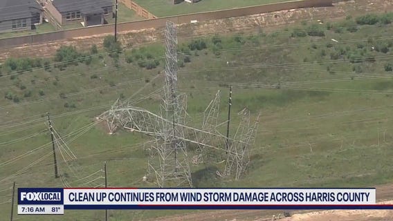 Clean up continues after disastrous wind storm