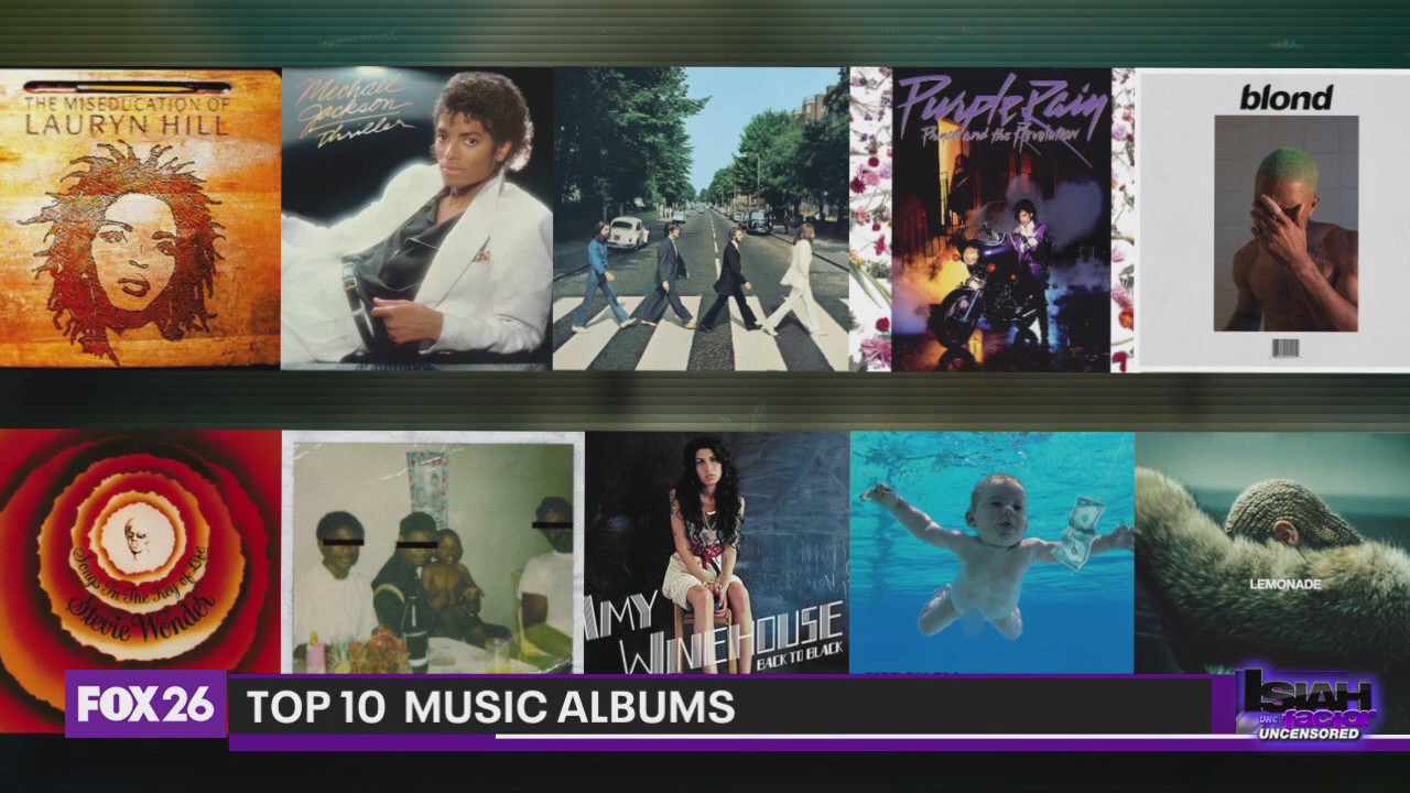 Apple Music top 10 music albums of all time