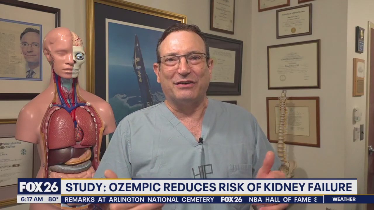 Study: Ozempic reduced risk of kidney failure