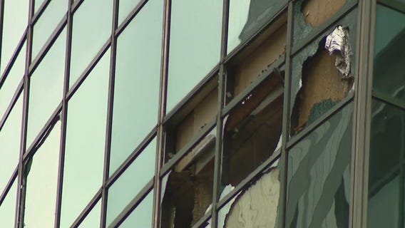 Houston weather: Downtown Houston reeling again